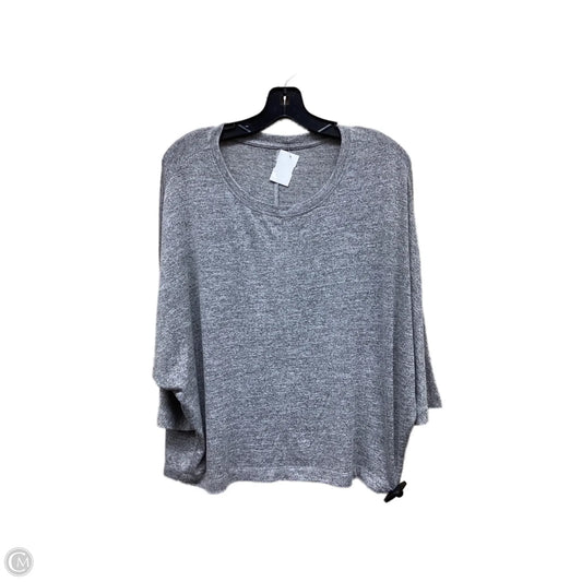 Top Long Sleeve By Ana In Grey, Size: L