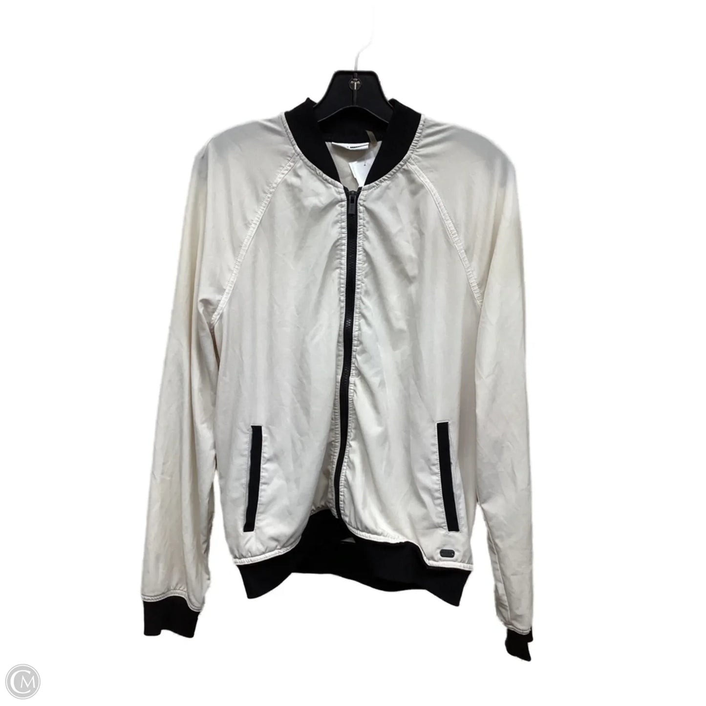 Jacket Other By Dkny In Black & White, Size: S