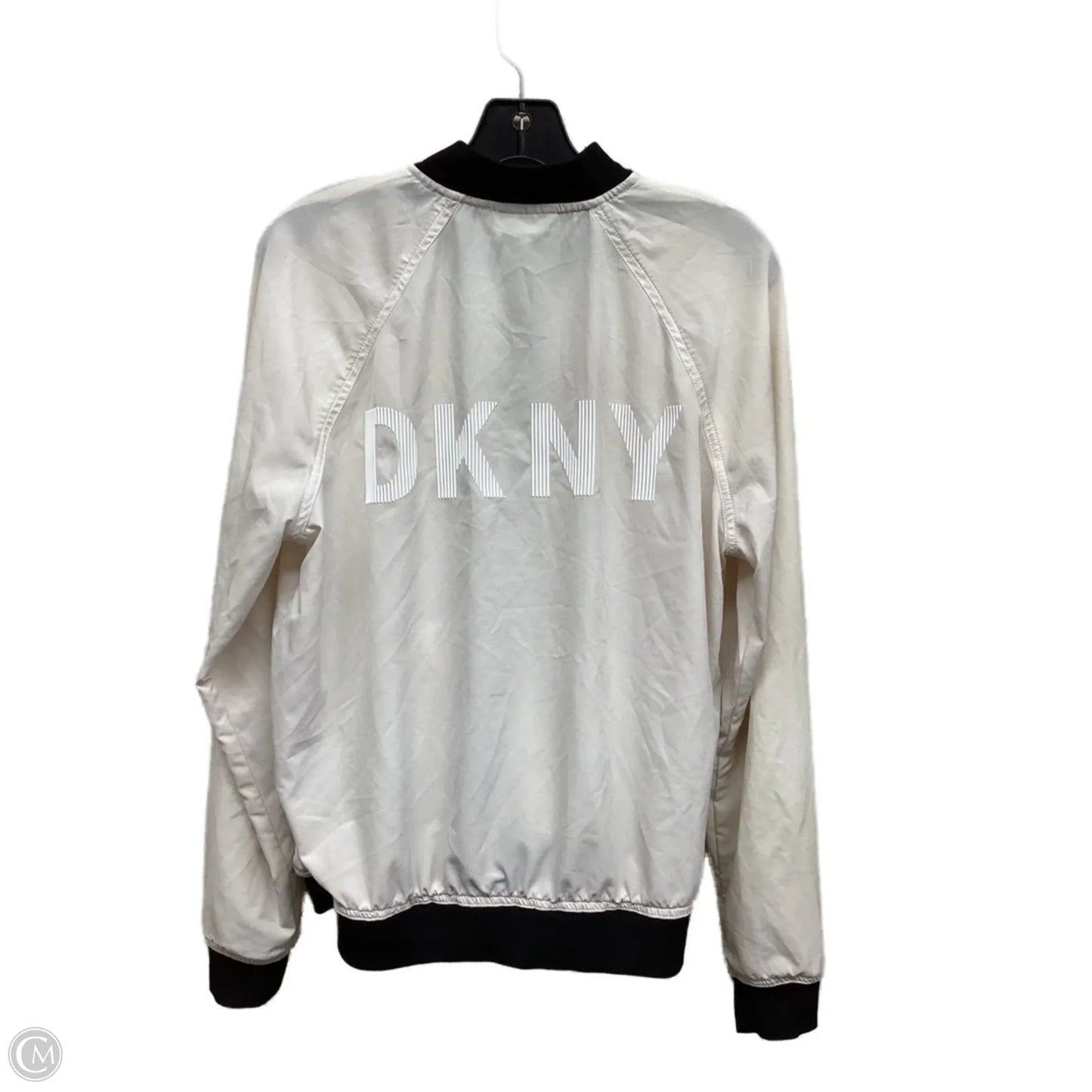 Jacket Other By Dkny In Black & White, Size: S