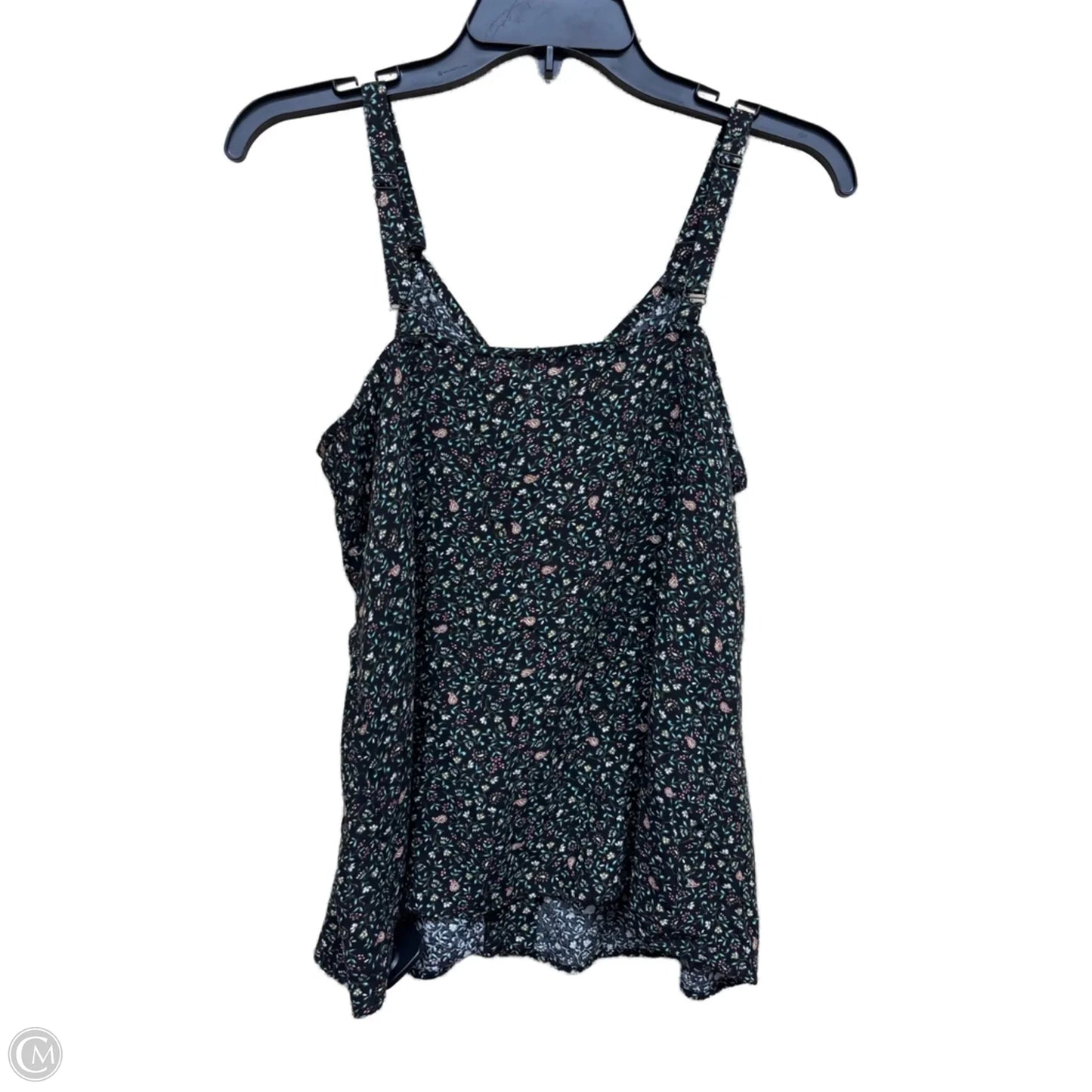 Top Sleeveless By Sonoma In Floral Print, Size: S