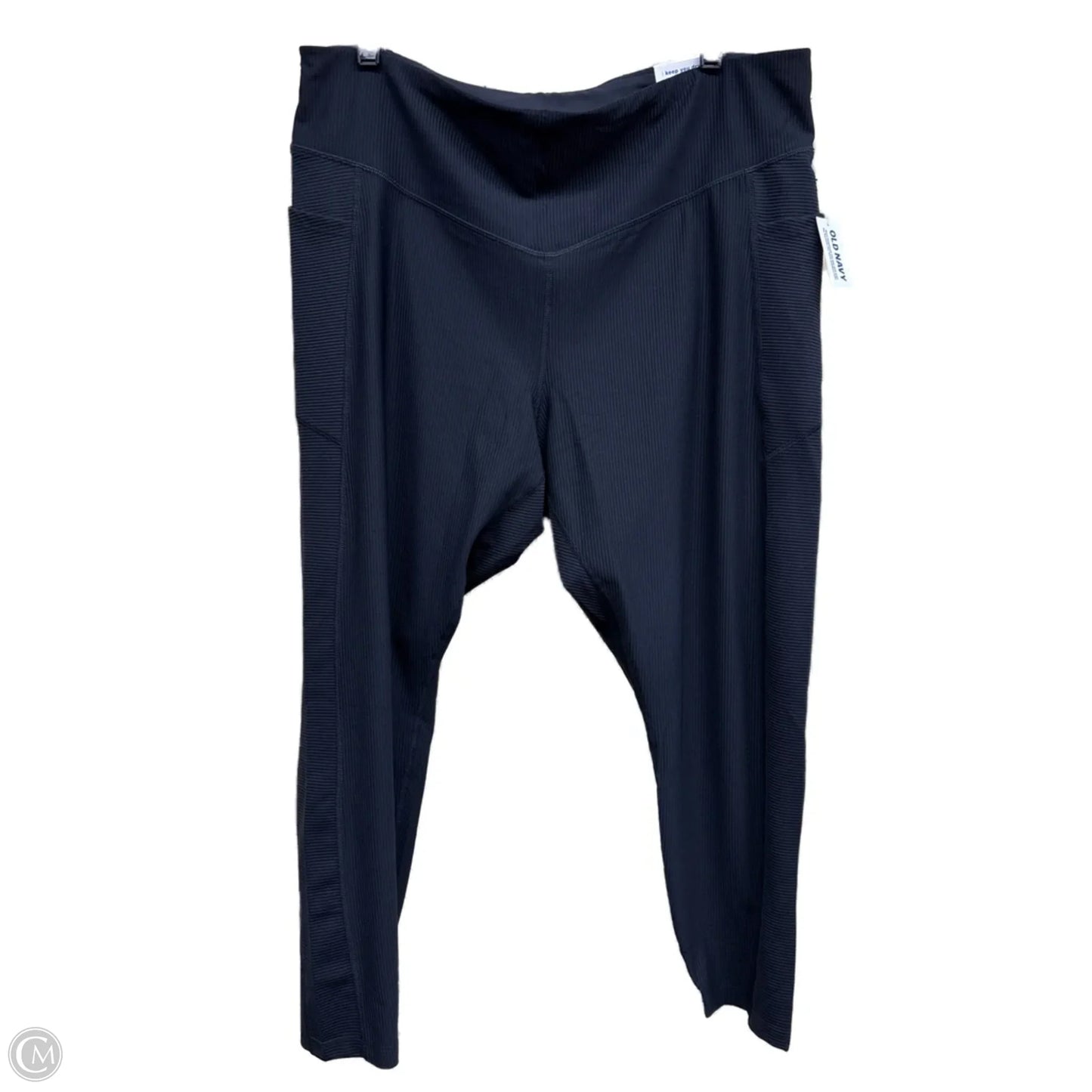 Athletic Leggings By Old Navy In Black, Size: 2x