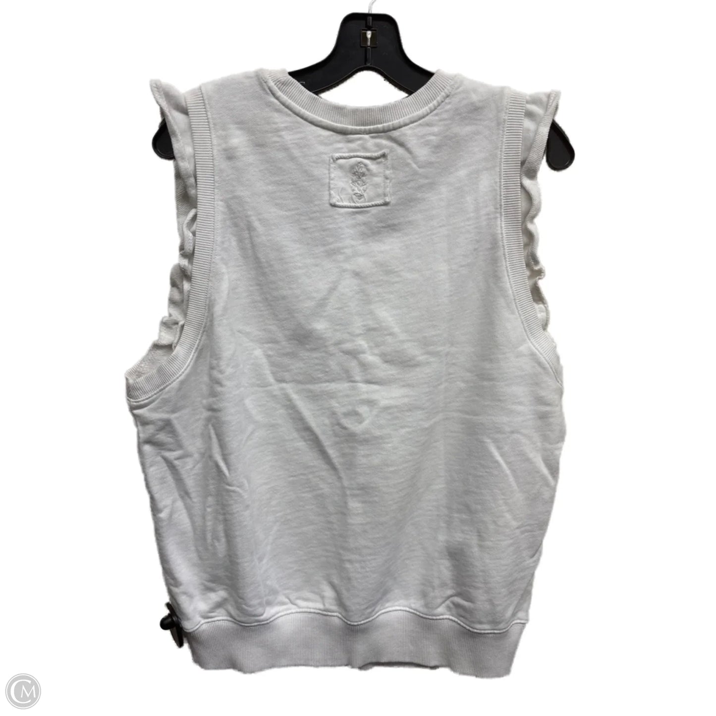 Top Sleeveless By Free People In White, Size: M