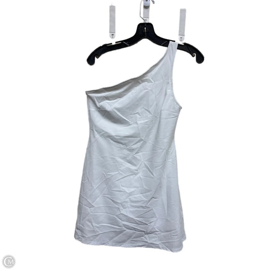 Dress Casual Short By Abercrombie And Fitch In White, Size: Sp