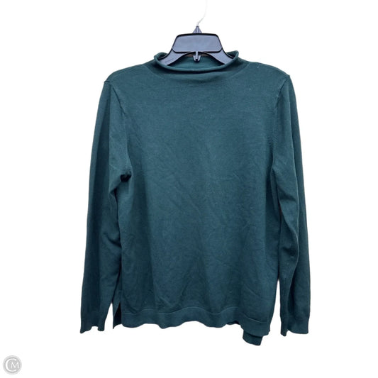 Top Long Sleeve By Adrianna Papell In Green, Size: M
