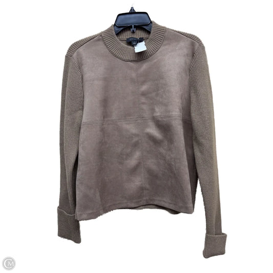 Sweater By Ann Taylor In Brown, Size: S