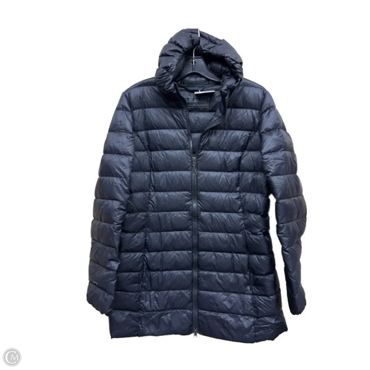 Jacket Puffer & Quilted By Eddie Bauer In Black, Size: M