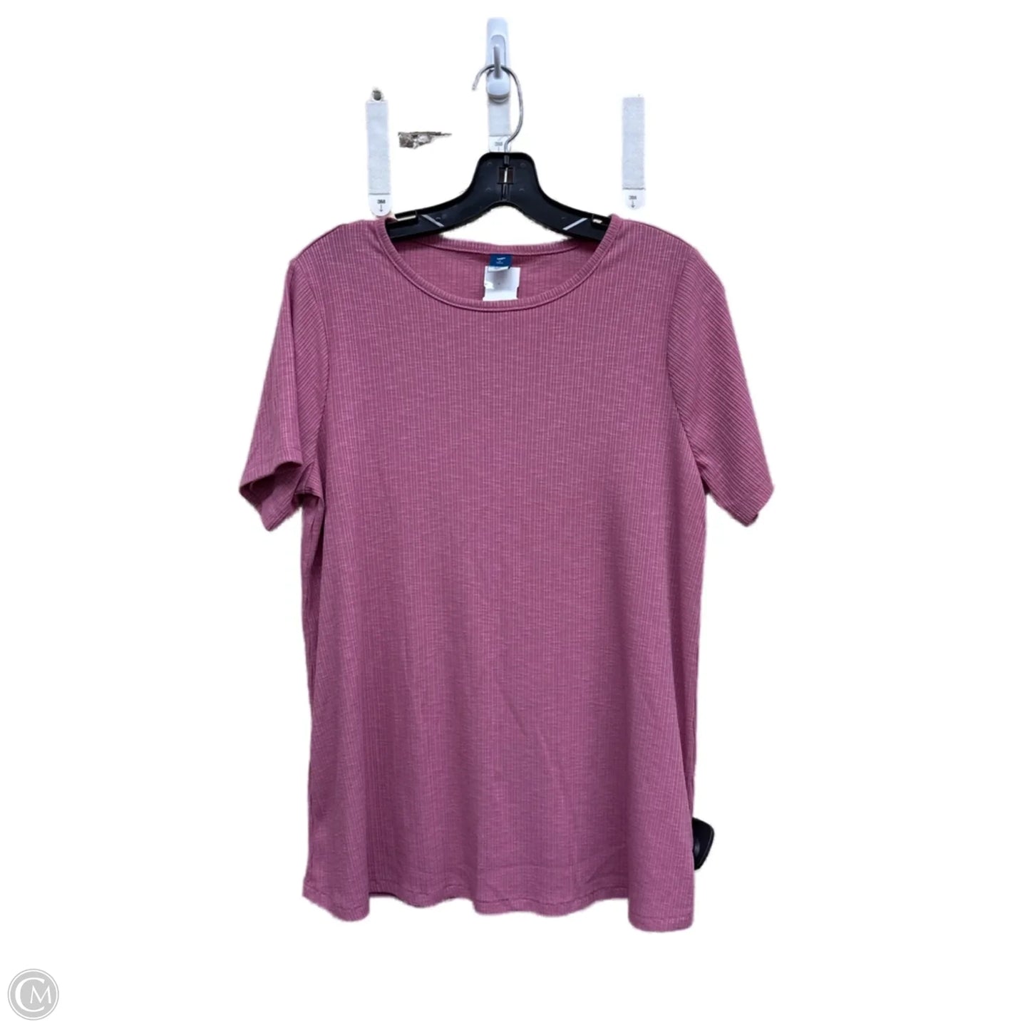 Top Short Sleeve By Old Navy In Pink, Size: M