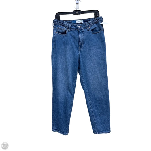 Jeans Straight By Old Navy In Blue Denim, Size: 8