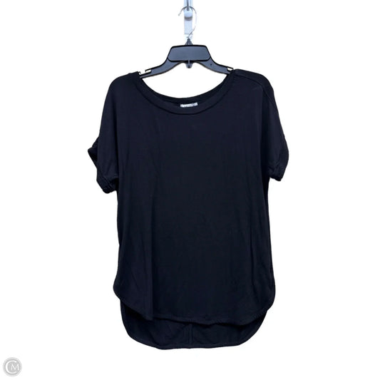 Top Short Sleeve By Matty M In Black, Size: M