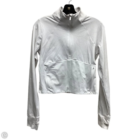Athletic Jacket By All In Motion In White, Size: M