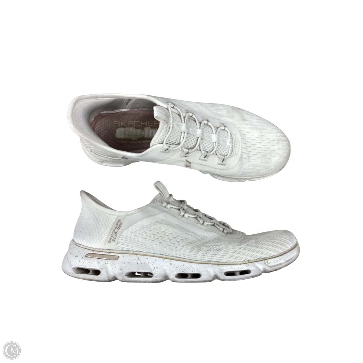 Shoes Athletic By Skechers In Beige, Size: 6.5