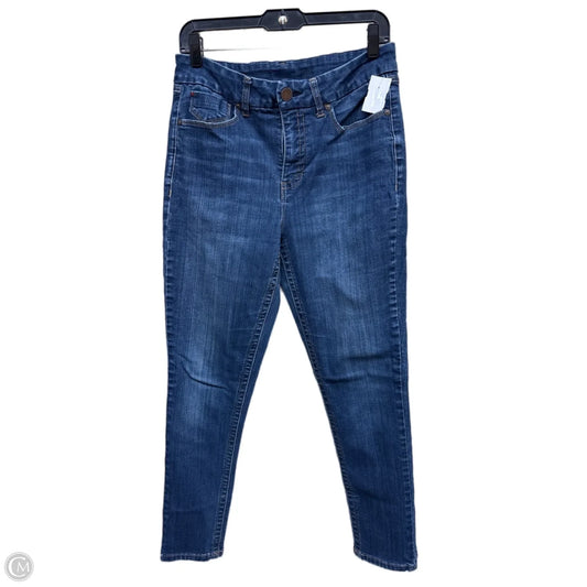 Jeans Skinny By Seven 7 In Blue Denim, Size: 12