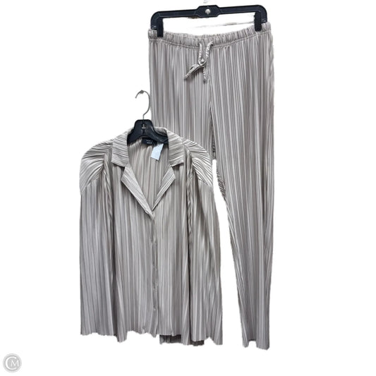 Pants Set 2pc By Vici In Beige, Size: M