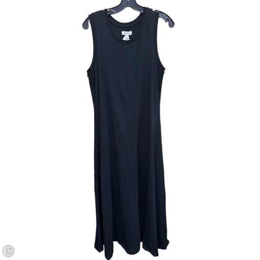 Dress Casual Maxi By Nordstrom In Black, Size: L