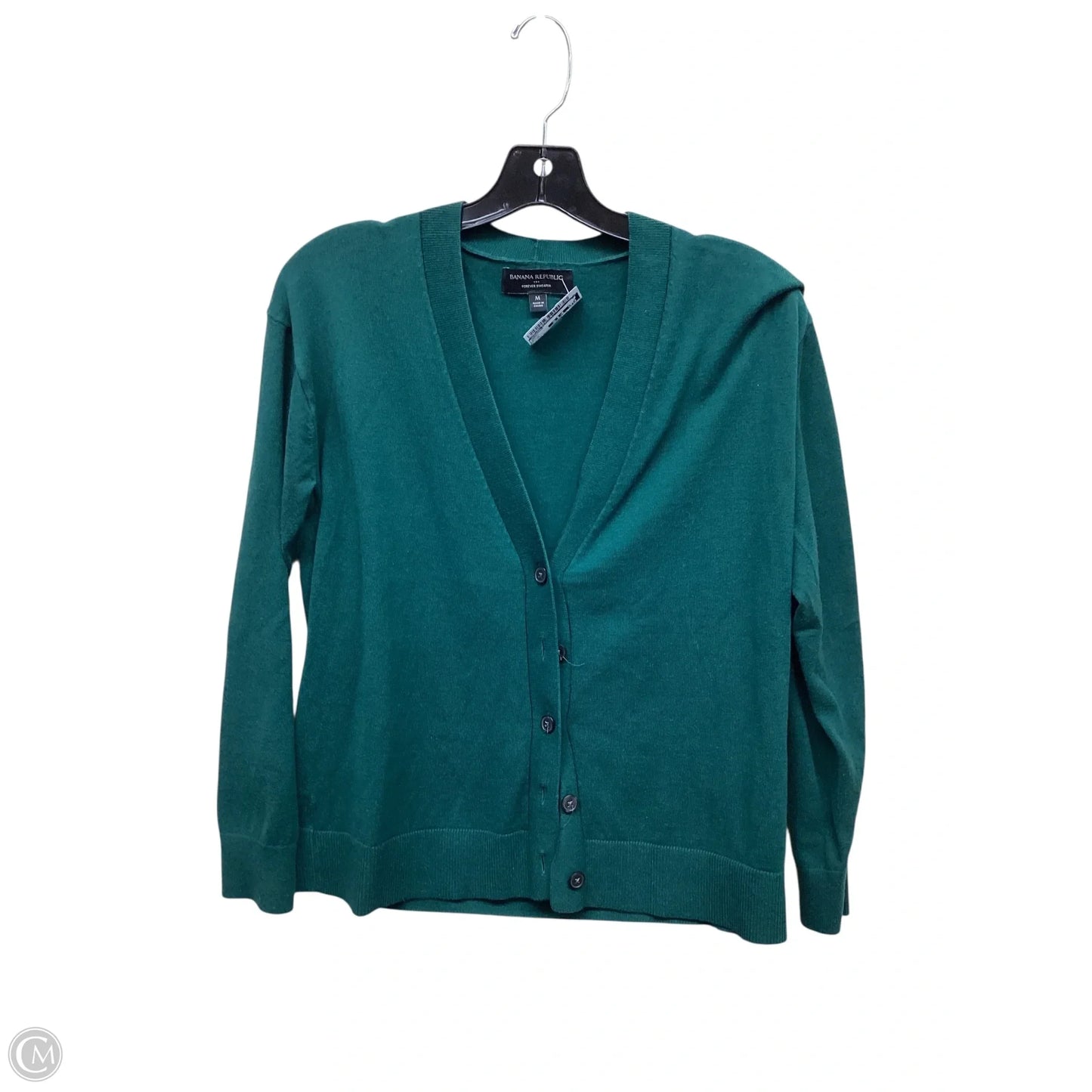 Cardigan By Banana Republic In Green, Size: M