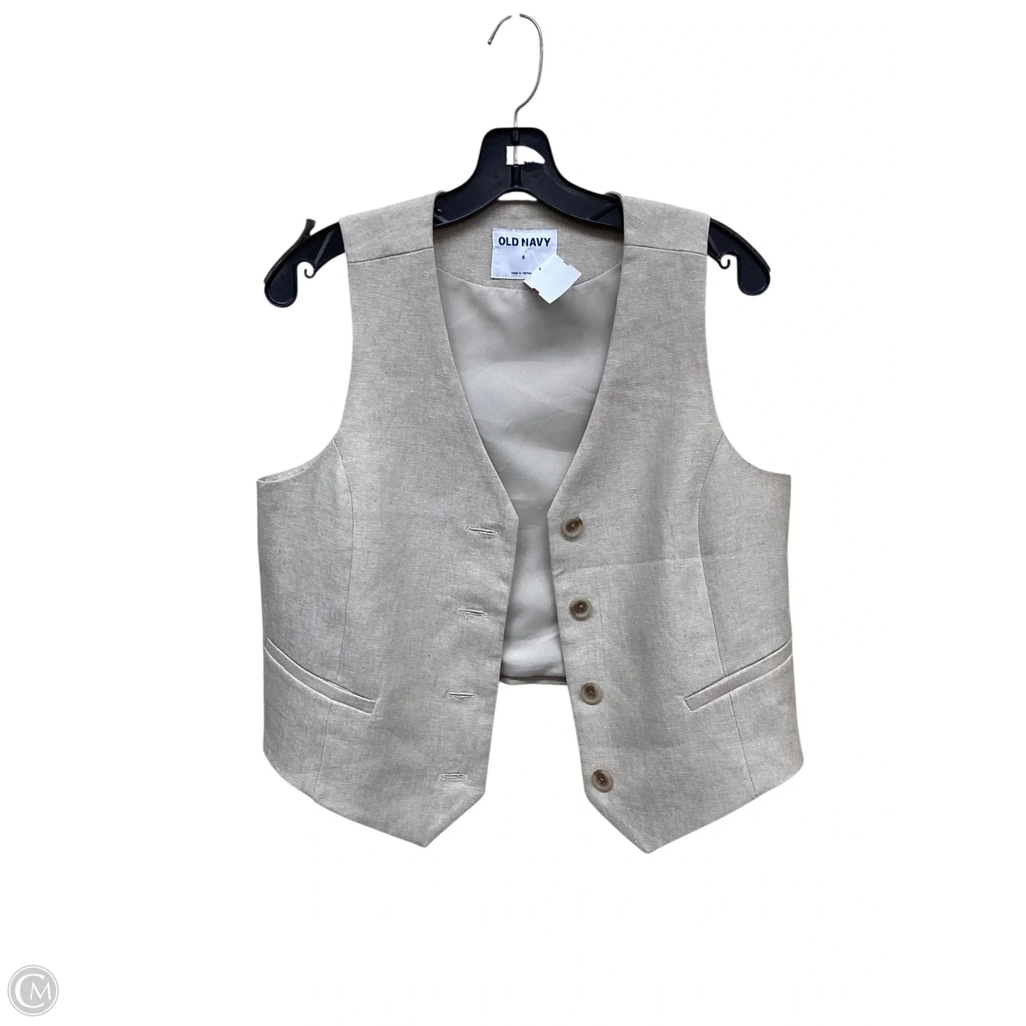 Vest Other By Old Navy In Tan, Size: S