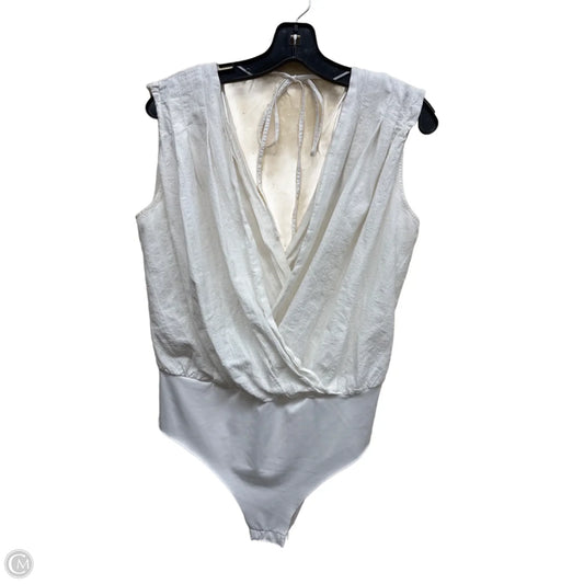Bodysuit By Zara In White, Size: M
