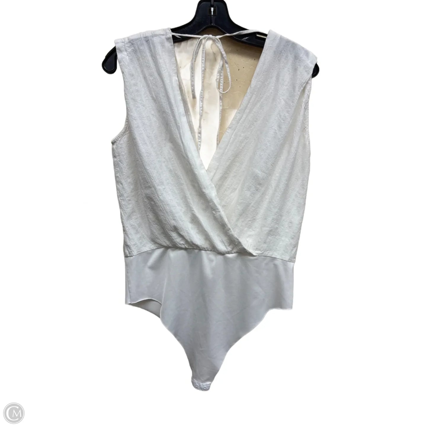 Bodysuit By Zara In White, Size: M