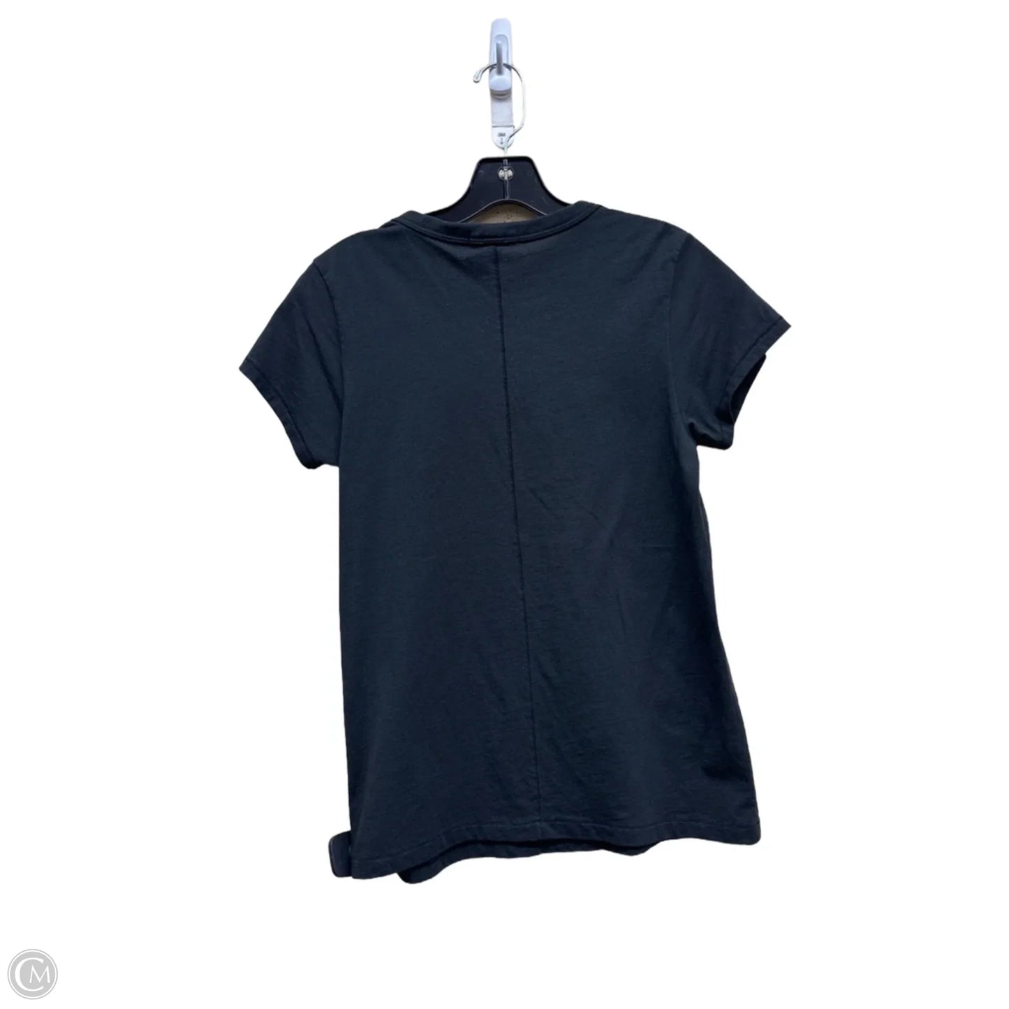 Top Short Sleeve By Rag And Bone In Black, Size: S