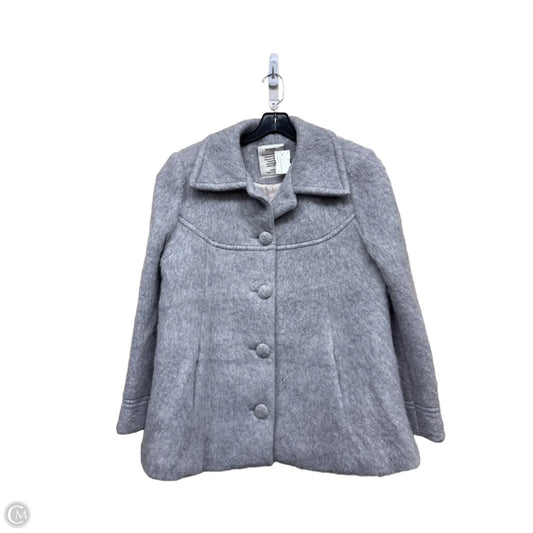 Coat Peacoat By Clothes Mentor In Grey, Size: 0
