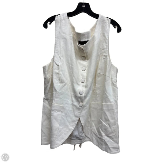 Top Sleeveless By Eloquii In Cream, Size: 18