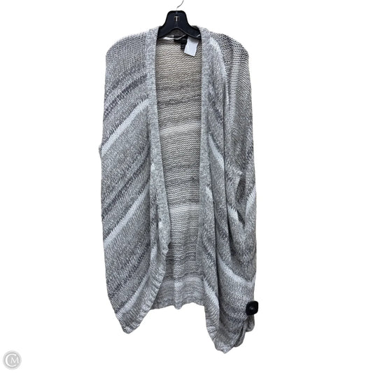 Sweater Cardigan By Lane Bryant In Grey