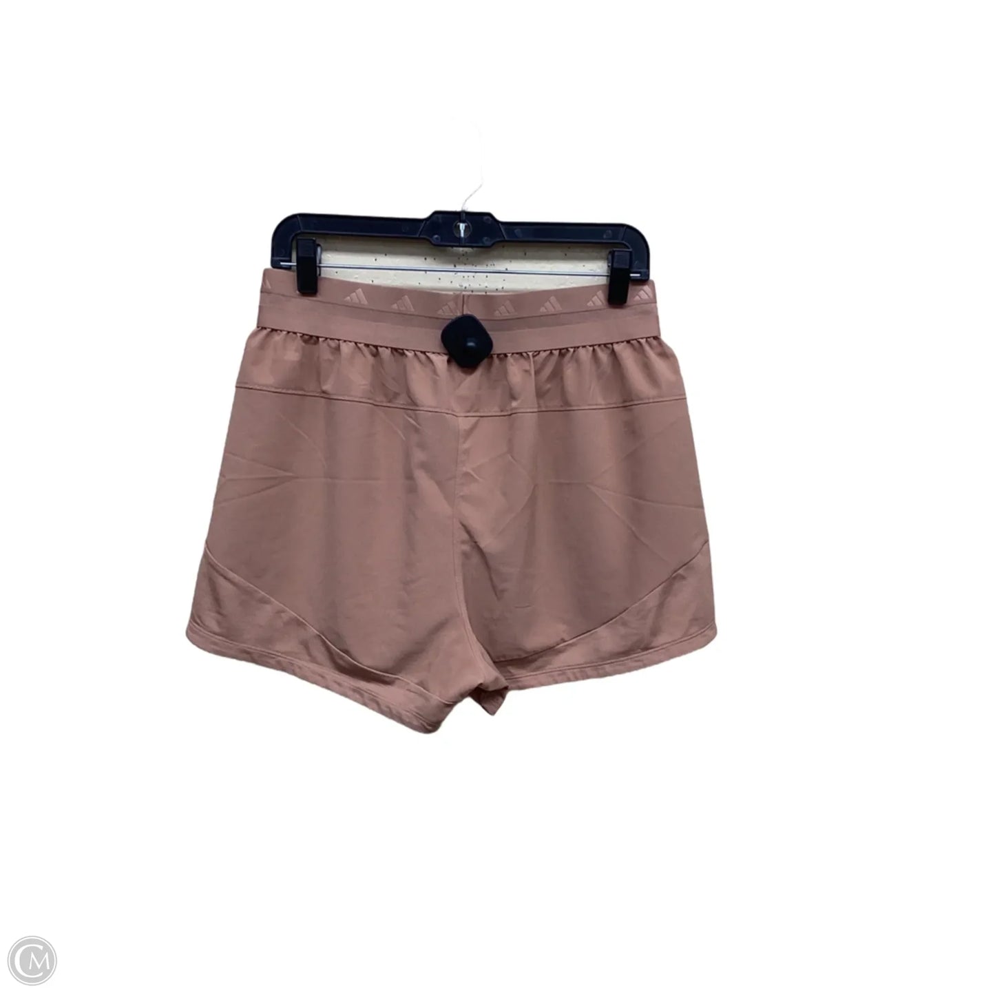 Athletic Shorts By Adidas In Brown, Size: L