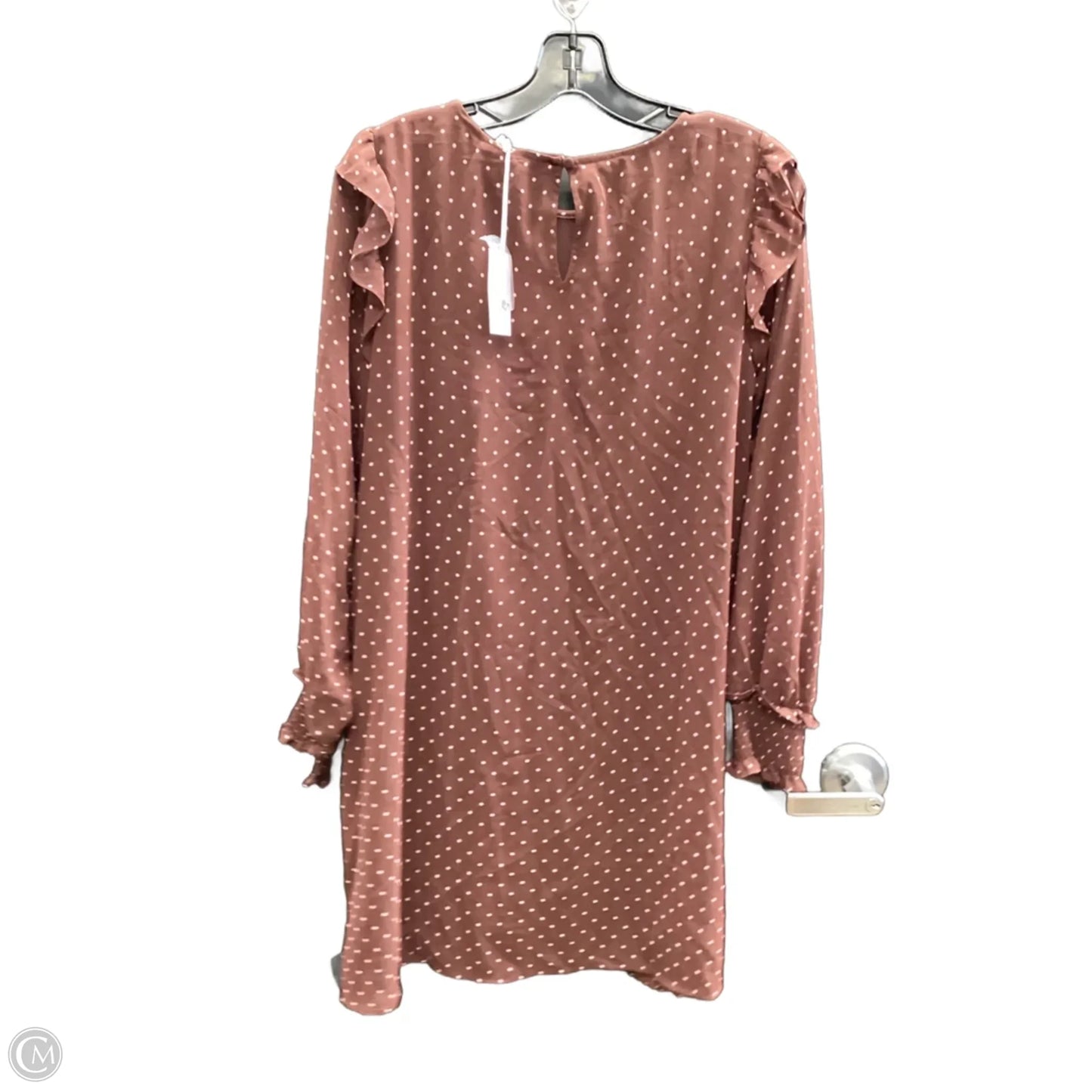 Dress Casual Short By Lc Lauren Conrad In Polkadot Pattern, Size: M