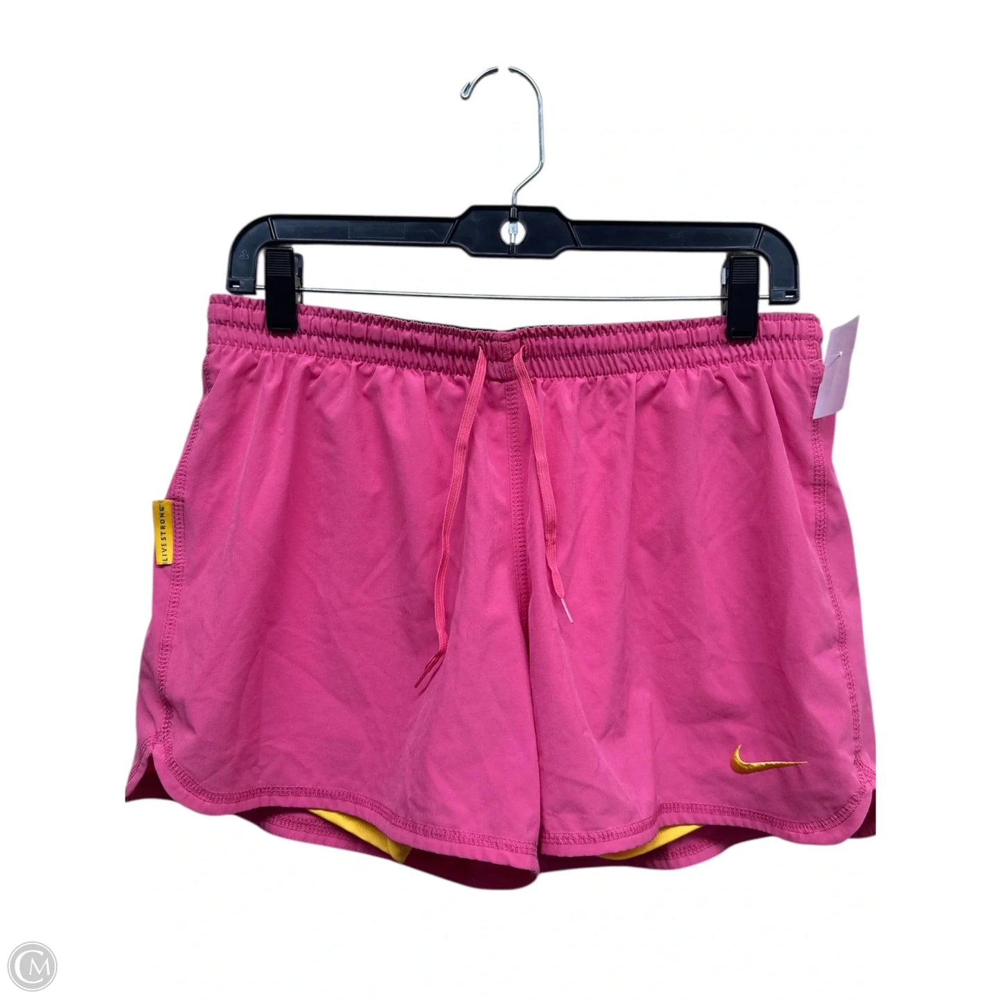 Athletic Shorts By Nike Apparel In Pink, Size: M