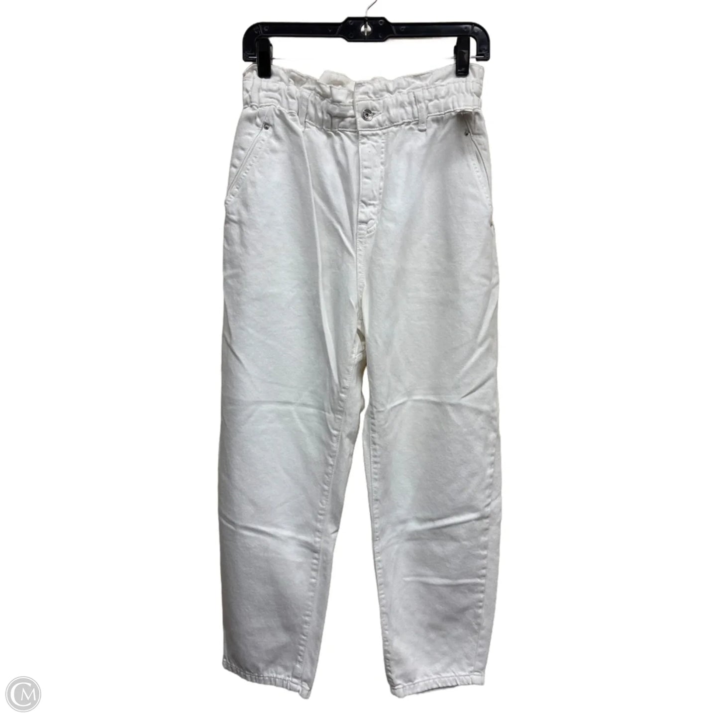 Pants Other By Zara In White Denim, Size: 6