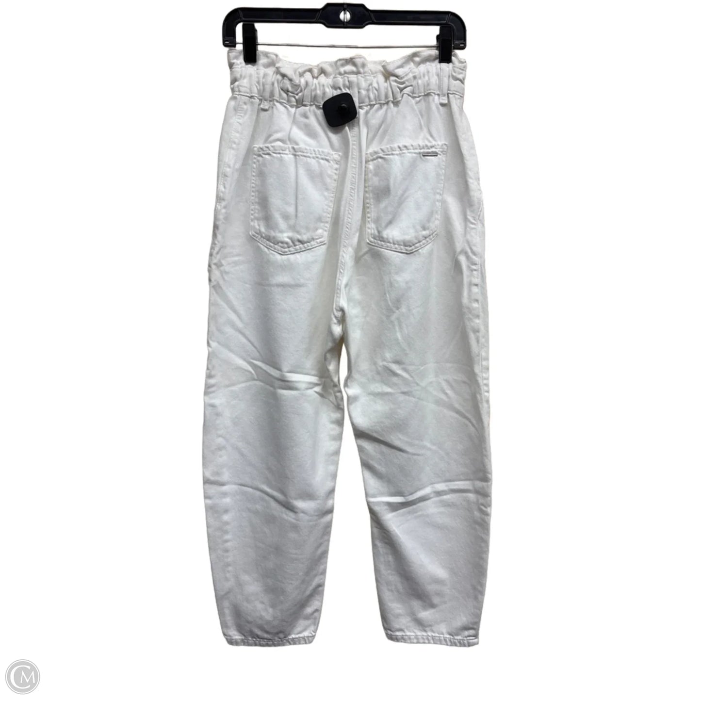 Pants Other By Zara In White Denim, Size: 6