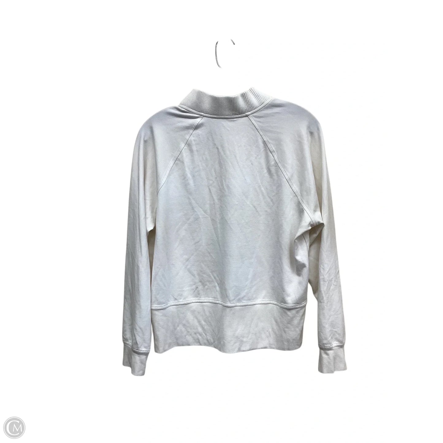 Athletic Sweatshirt Collar By Athleta In White, Size: L