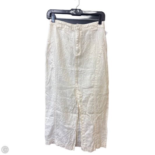 Skirt Maxi By Mng In Yellow, Size: 2