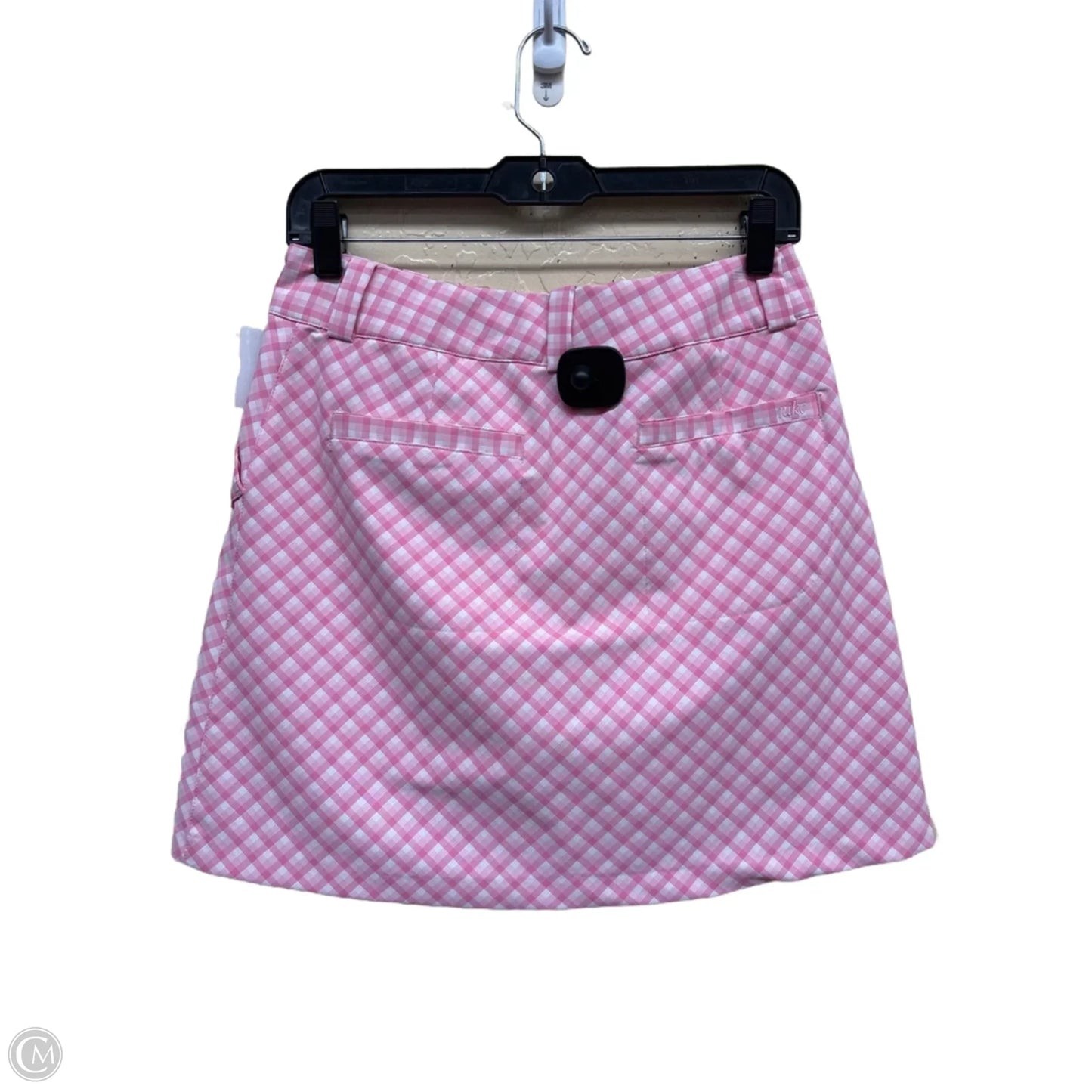 Athletic Skort By Nike Apparel In Pink, Size: 4