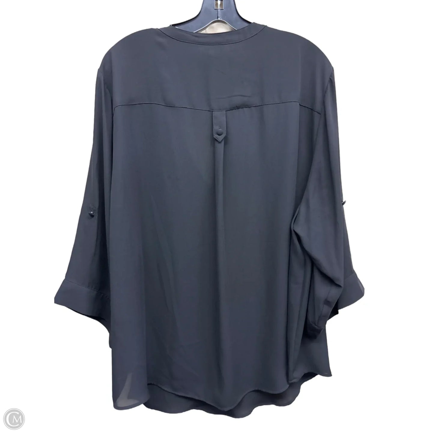 Top 3/4 Sleeve By Torrid In Black, Size: 3x
