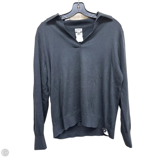 Top Long Sleeve By J. Crew In Black, Size: M