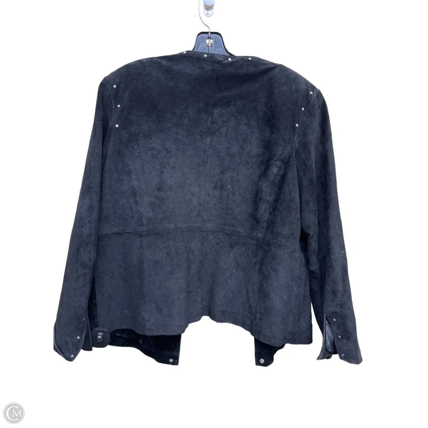 Blazer By Clothes Mentor In Black, Size: L