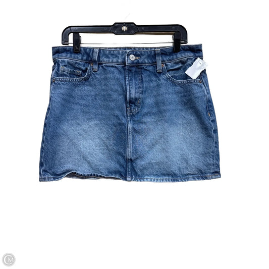 Skirt Mini & Short By Old Navy In Blue Denim, Size: 10