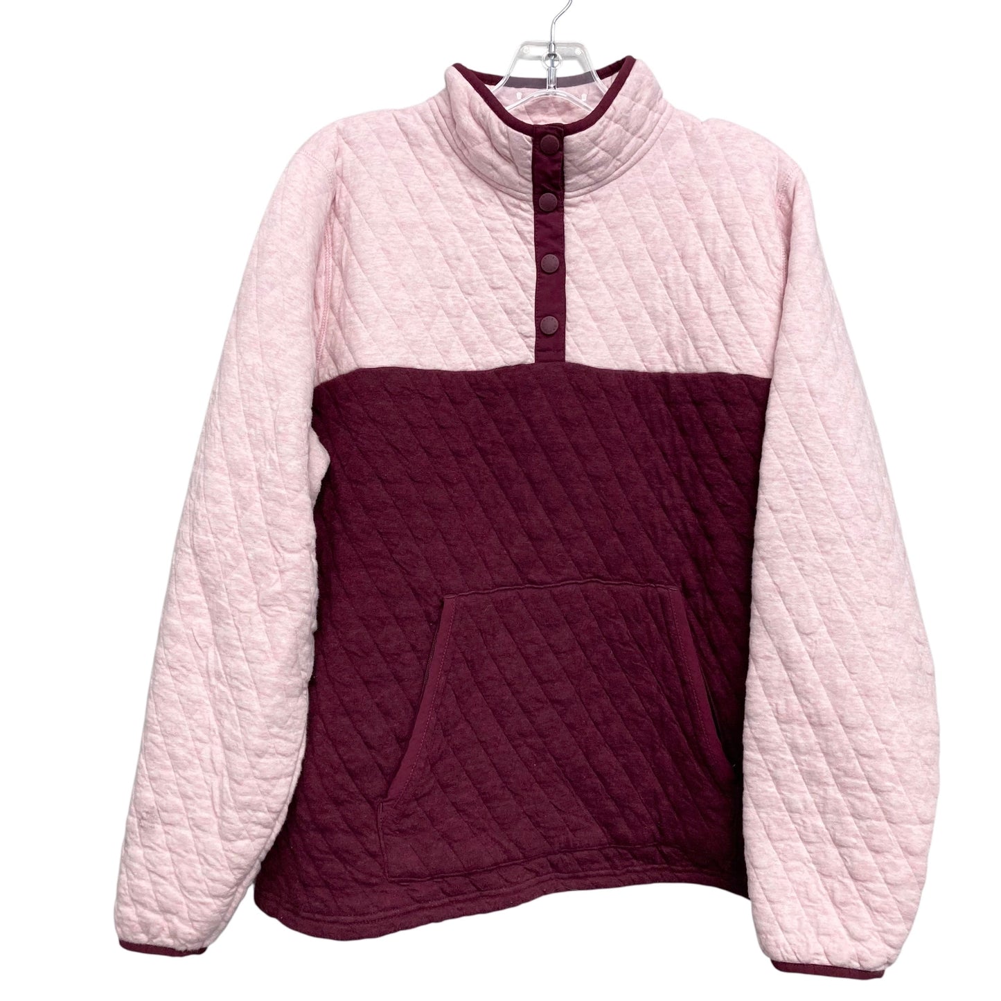 Jacket Puffer & Quilted By Orvis In Pink & Red, Size:Xl