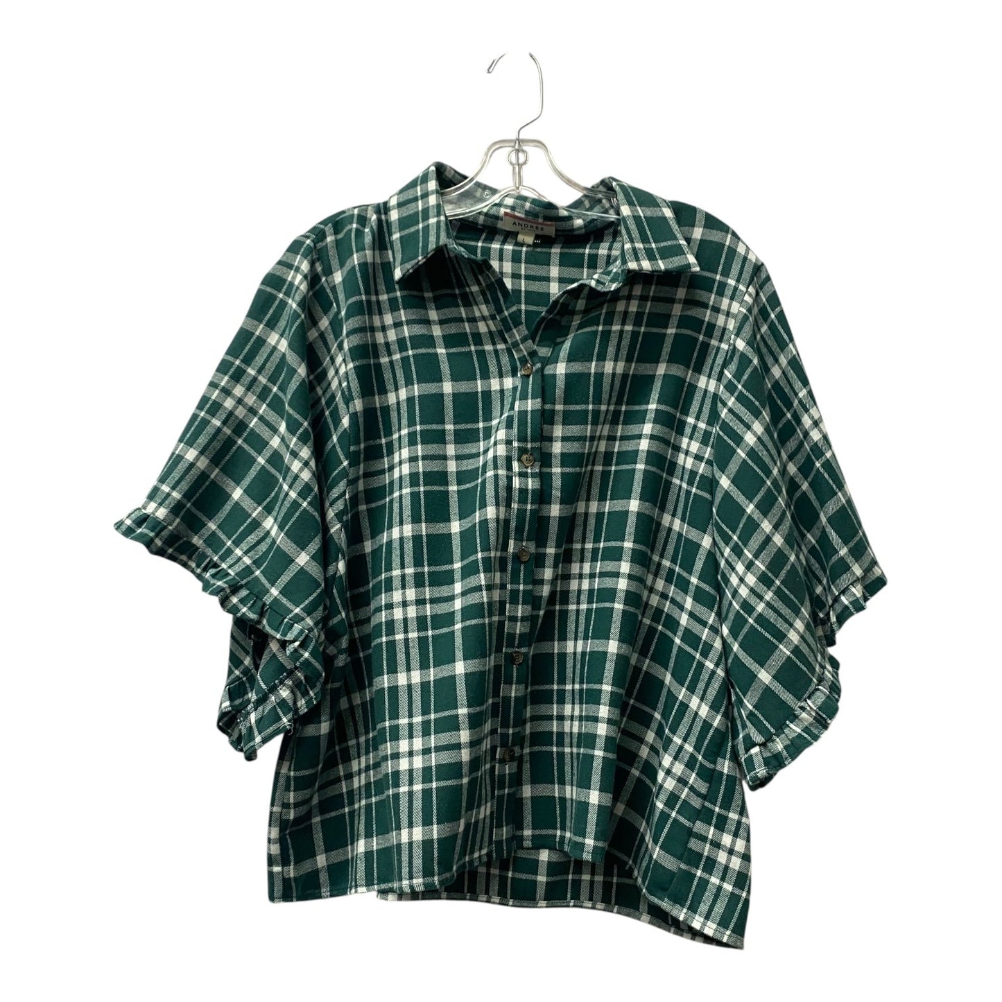 Top Ss By Andree By Unit In Green, Size:L