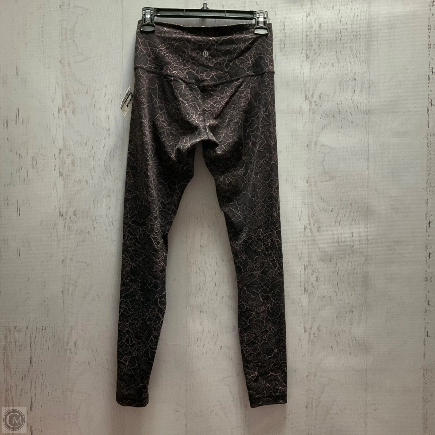 Athletic Leggings By Lululemon In Snakeskin Print, Size: 6