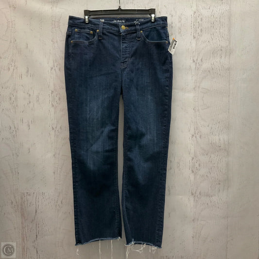 Jeans Boot Cut By J. Crew In Blue Denim, Size: 6
