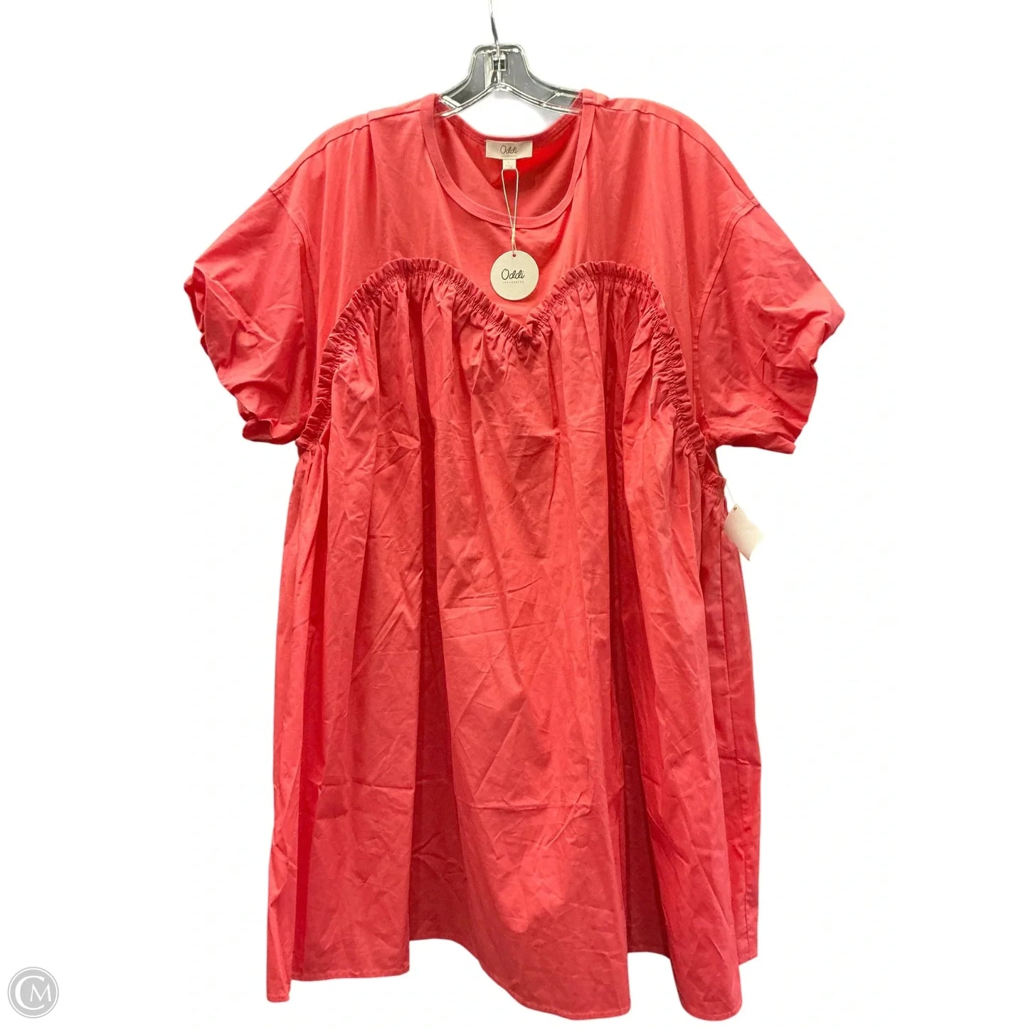 Dress Casual Midi By Oddi In Orange, Size: L