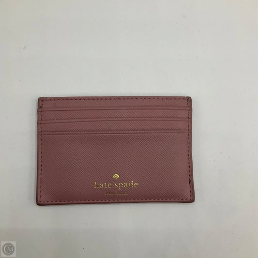 Id/card Holder Designer By Kate Spade, Size: Small