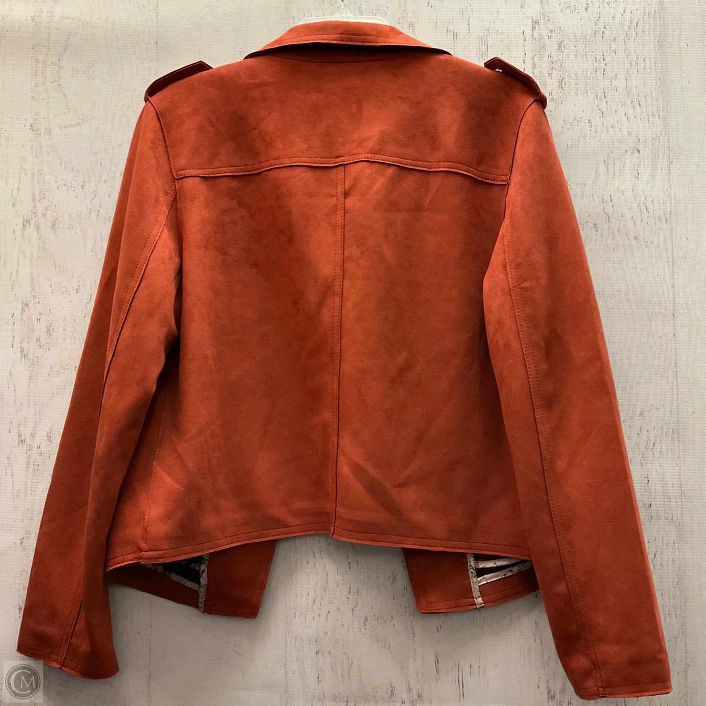 Blazer By Philosophy In Orange, Size: L