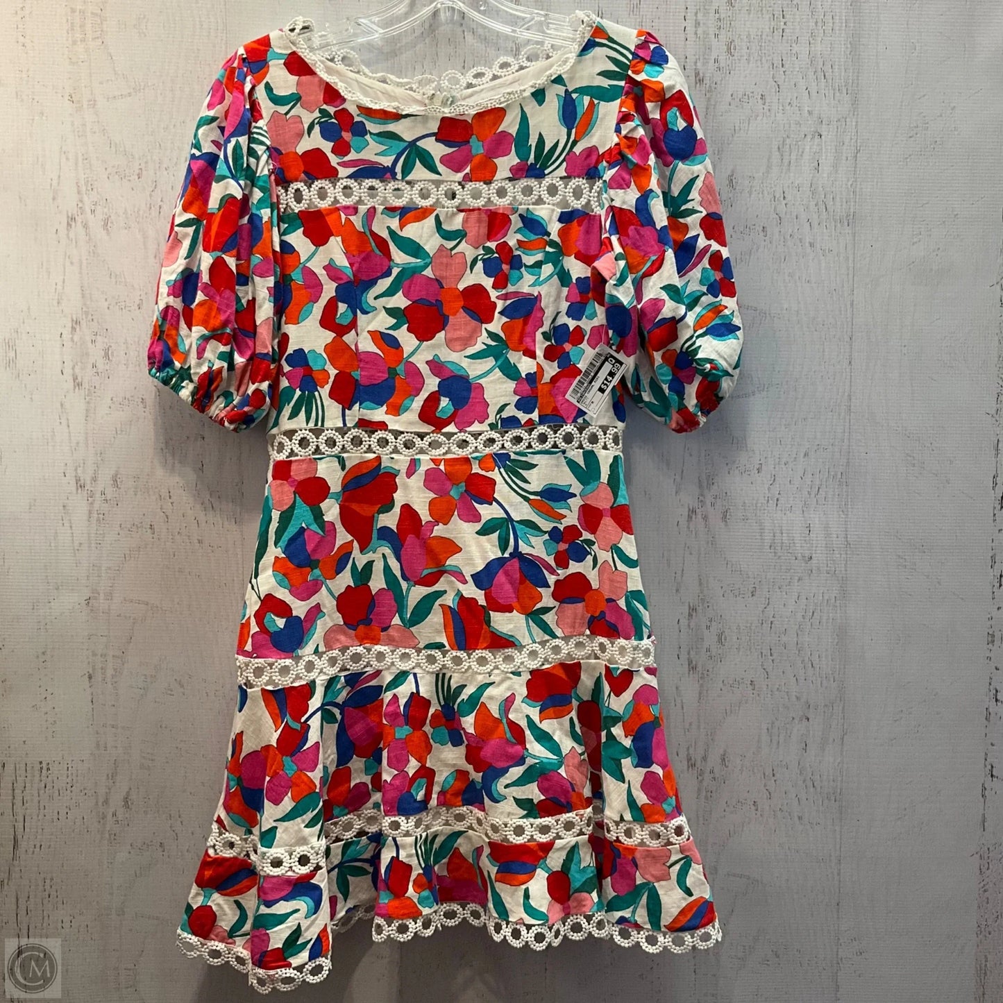 Dress Casual Midi By Olivaceous In Multi-colored, Size: M