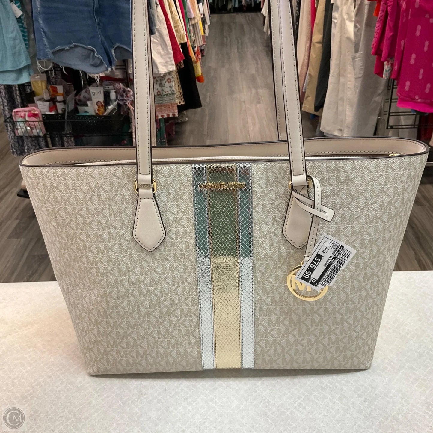 Handbag Designer By Michael Kors, Size: Large