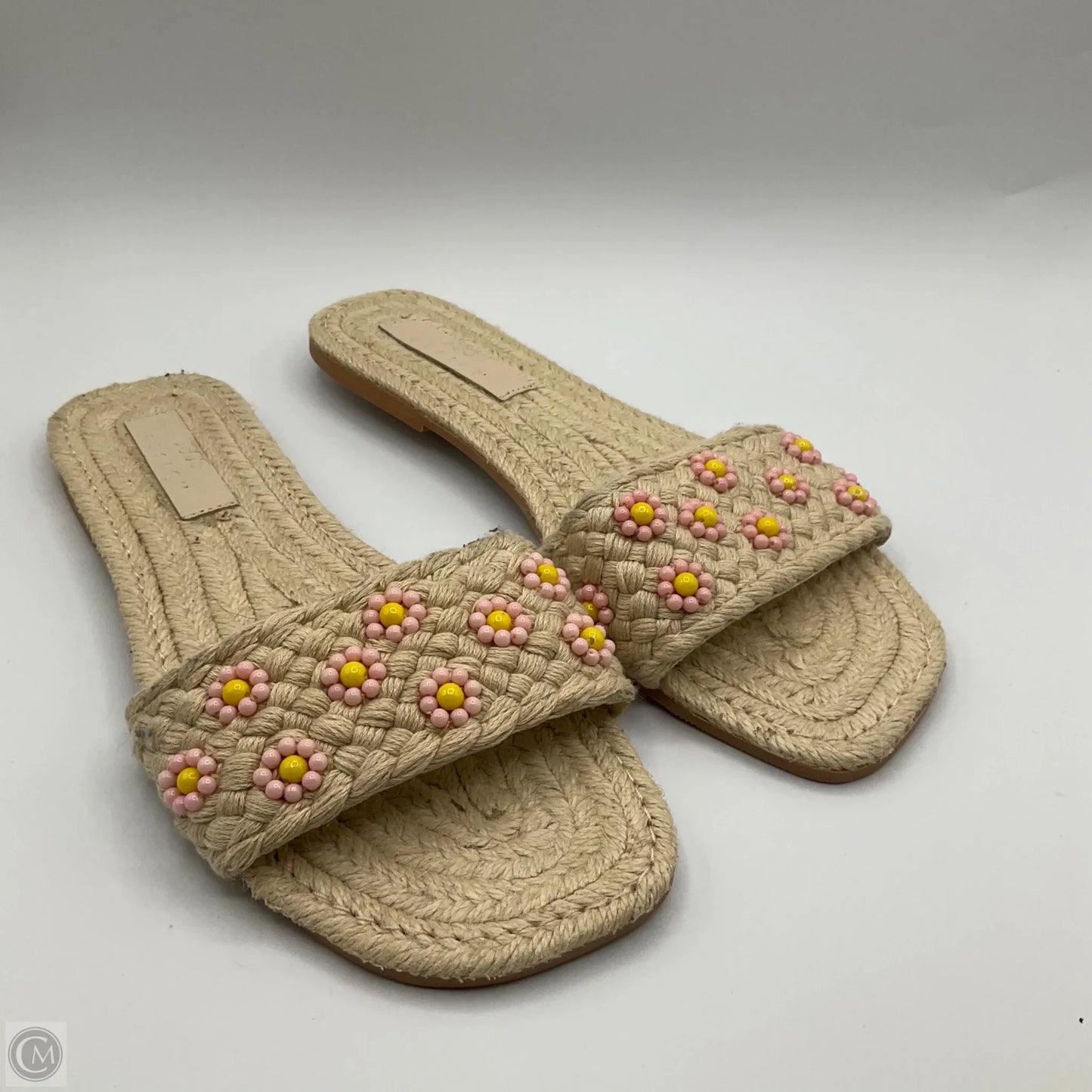 Sandals Flats By Asos In Tan, Size: 9