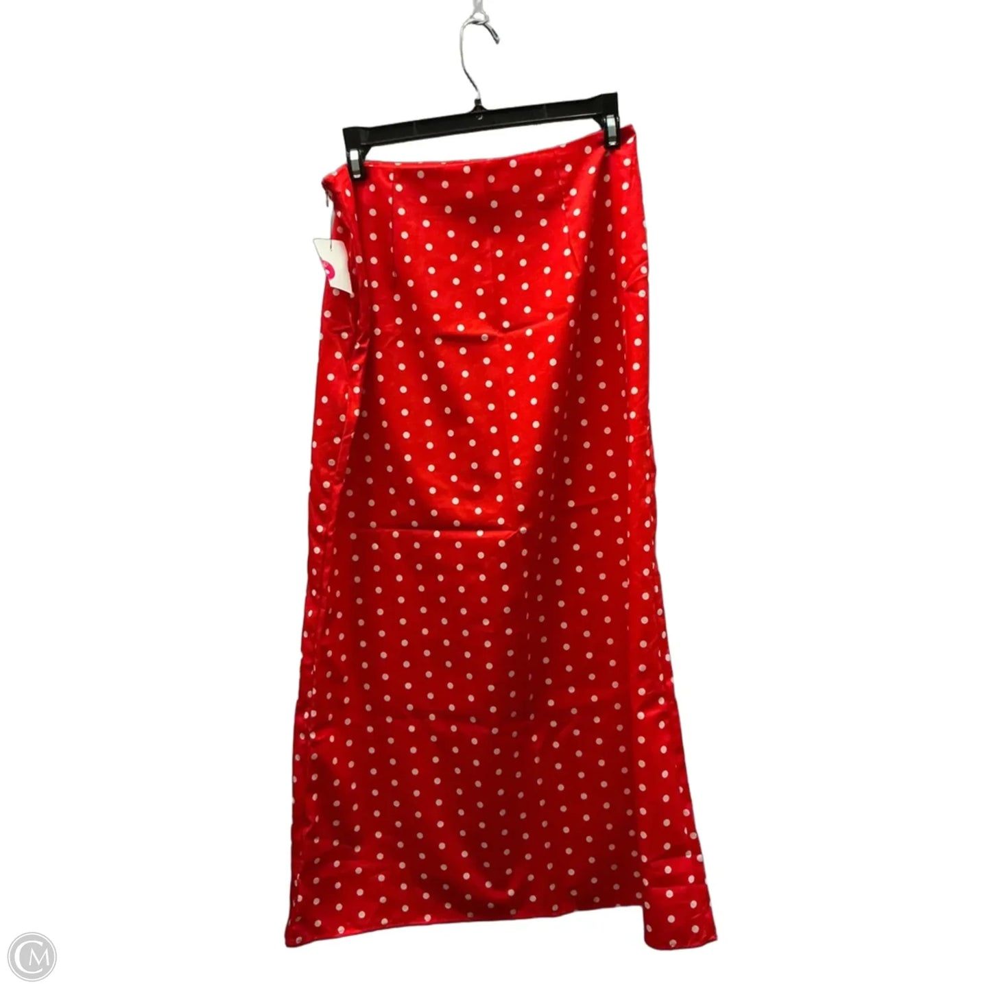 Skirt Maxi By Clothes Mentor In Polkadot Pattern, Size: M