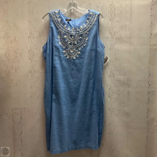 Dress Casual Maxi By Talbots In Blue, Size: 16
